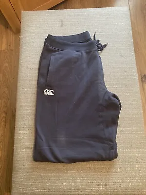 Canterbury Of New Zealand Mens Trackpants. Size 2xl. Navy Only Worn Once. • £15