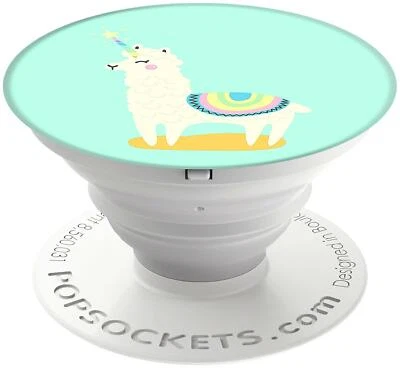 $22.07 • Buy PopSockets PopGrip Mobile Phone Expanding Stand And Grip - Llamacorn - New