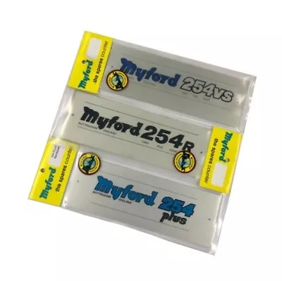 New Myford Nameplates & Feed Rate Plates For 254VS 254R & 254Plus Lathes  • £19.80