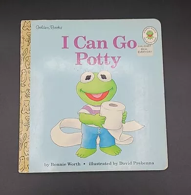 I Can Go Potty (Muppet Babies Big Steps Book) (Golden Books) - Bonnie Worth • $3.95