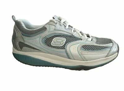 Skechers Shape Ups XF Accelerators Sneakers Blue Toning 12320 Women's 8 • $19.99