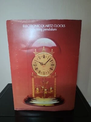 £95.74 • Buy  Vintage HETTICH  Clock Glass Dome West Germany.
