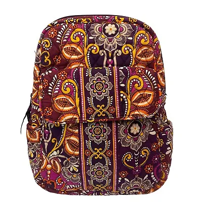 VERA BRADLEY SMALL Quilted BACKPACK SAFARI SUNSET 10x13 • $27.99