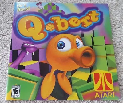 Q*bert-pc Cd Computer Game He's Back No Disk Booklet Only • $5.99
