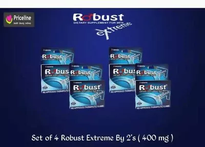 Authentic Robust 4 Boxes Of 2 EXTREME ( 400 Mg ) 8 Tablets Boosts Erection • $71.77