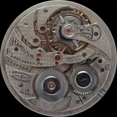 Hamilton 900  Pocket Watch Movement • $25