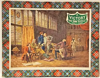 RARE Victory England Wood Jigsaw Puzzle NOW FOR THE RIGGING Dovaston 500+ Pieces • $125