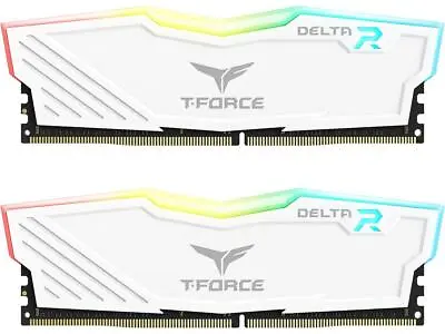 Team T-Force Delta RGB 16GB (2 X 8GB) 288-Pin PC RAM DDR4 3200 (PC4 25600) • $47.99