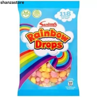 Swizzels Rainbow Drops (32g X 24) | UK Free And Fast Dispatch • £11.49