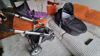 ICandy - Apple Pear Pram And Carry Cot Travel System • £35