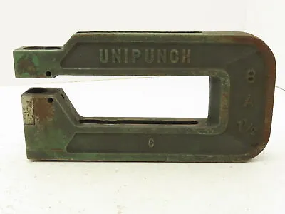 Unipunch 8A-1 1/2 -LPD Press Brake Punch C Frame 1  Strippit 8  Throat 1-1/2  W • $99.99