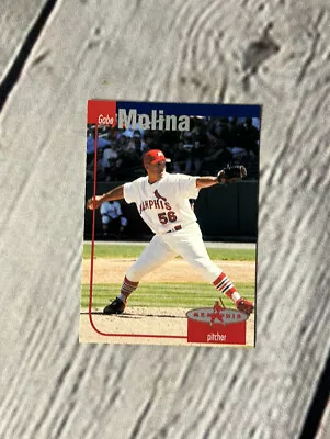 2002 Memphis Redbirds Post #21 Gabe Molina Denver Colorado CO Baseball Card • $3.50