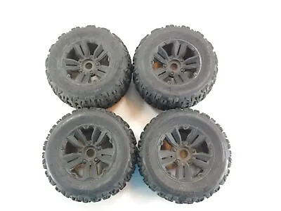 4x Arrma Dboots Copperhead 2 1/8 Monster Truck Tires On 17mm Hex Wheels Used • $45.99