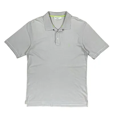 YSL Yves Saint Laurent Mens Polo Shirt Short Sleeve Lilac Large Vintage  • $31.51