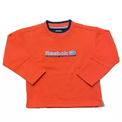 £9.99 • Buy Reebok Sports Academy Infant Sweatshirt 5 - Orange - UK Size 3/4 Years