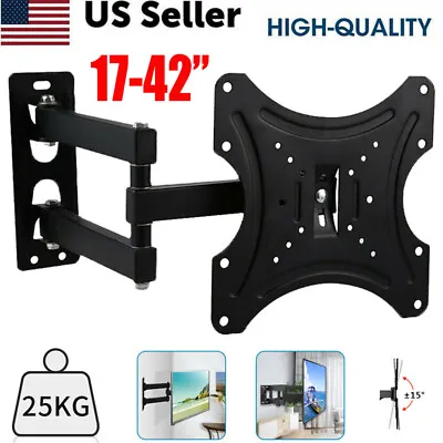 Full Motion Lcd Led Tv Wall Mount Bracket Swivel Tilt  17 22 24 32 36 37 40 42  • $16.59