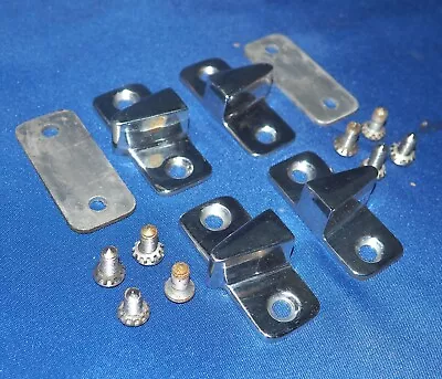 1946-1955 Bentley MkVI R Type RR Silver Dawn Set Of 4 Door Latching Plates OEM • $149.95