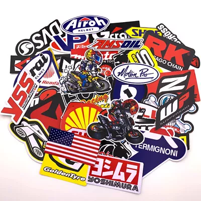 120PCS JDM Stickers Pack Car Motorcycle Racing Motocross Helmet Vinyl Decals Lot • $12.99