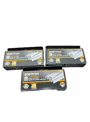 Pack Of 3 Boxes Bostitch B8 Powercrown Premium 1/4  Staples MPN STCRP21151/4 • $10.02