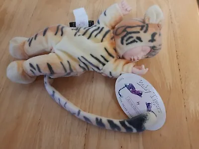 Anne Geddes Baby Tiger Soft Plush Toy - Unimax Toys • £5