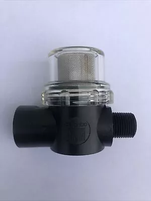 Water Pump Twist-On Strainer/filter 3/8  FNPT (Inlet) 3/8  MNPT (Outlet) • $5