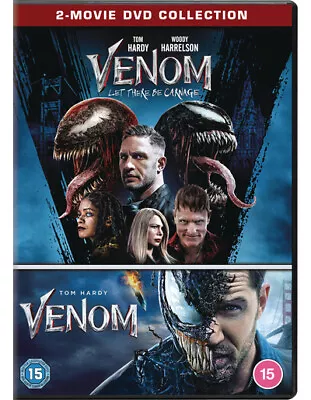 Venom/Venom: Let There Be Carnage (DVD) Tom Hardy Riz Ahmed Peggy Lu (UK IMPORT) • $15.38