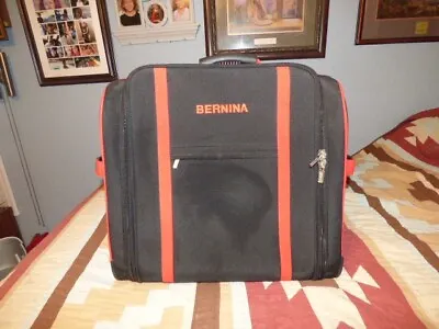 BERNINA Black Sewing Machine Soft Cover Padded Carrying Storage Travel Case Bag • $110