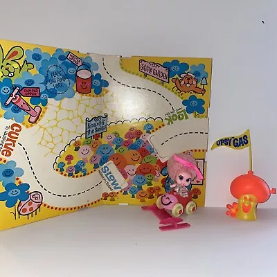 Vintage Upsy Downsy Tickle Pinkle Set Bugabout Car Playland Board Doll! Mattel • $125