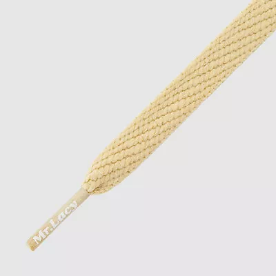 Shoelaces Flat Sand Mr Lacy Flatties High Quality Laces 130 Cm Long10 Mm • £9.48