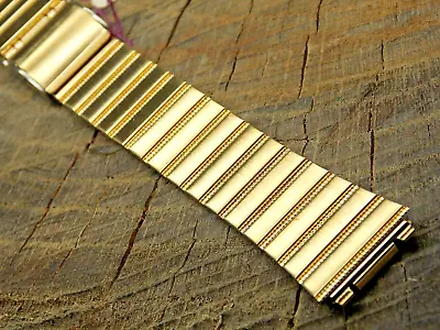 Seiko Sliding Clasp Base Metal Men's 18mm Watch Band NOS Unused Vintage • $49