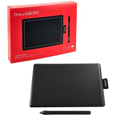 Wacom One Drawing Tablet Small For Windows PC And Mac - CTL472K1A • $38.95