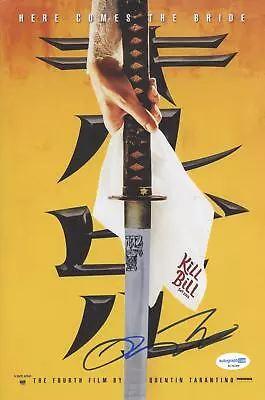 Quentin Tarantino  Kill Bill  Director AUTOGRAPH Signed 8x12 Photo ACOA • $250