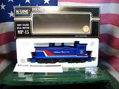 K-Line K2298-0001 Budweiser Anheuser Busch Bud MP-15 Diesel Locomotive Engine • $99.95