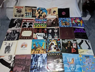 All 12  Mixed Genre Vinyls LPs & Singles Inc Rare Pic Discs/Ltd Ed./Boxsets  • £11