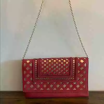 Melie Bianco Red And Gold Purse • $20