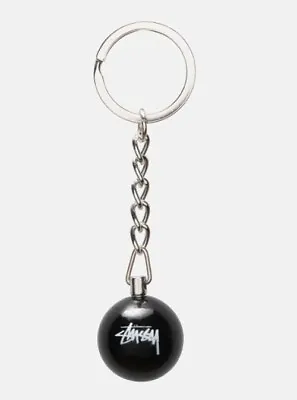 STUSSY 8 BALL KEYCHAIN 5mm X 25mm • $68