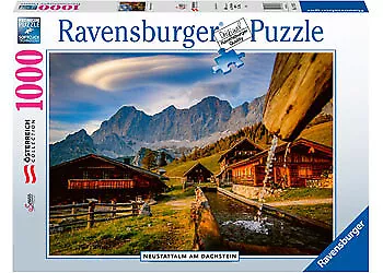 Ravensburger 1000pc Jigsaw Dachstein Mountains - 171736 • $21.16