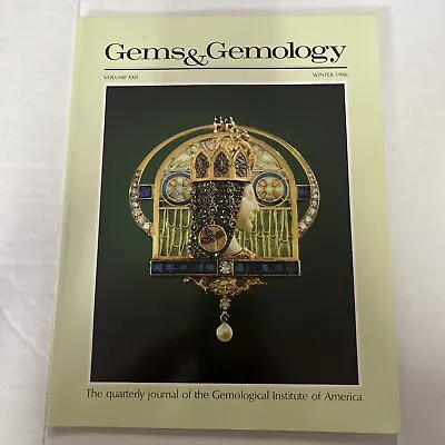 £9.91 • Buy GEMS & GEMOLOGY - Volume XXII Winter 1986- Quarterly GIA Journal, Gem Trade