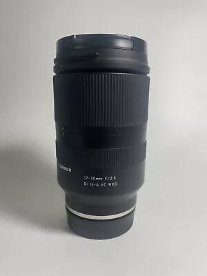 TAMRON 17-70mm F/2.8 DiIII-A VC RXD / Model B070S (SONY E) #275 APSC ZOOM LENS • $405