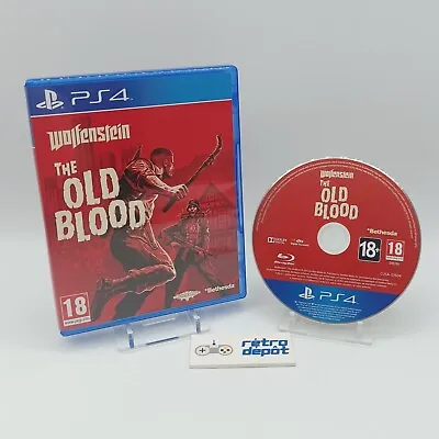 Wolfenstein The Old Blood / PLAYSTATION 4/PS4 / Pal / Fr • $39.71