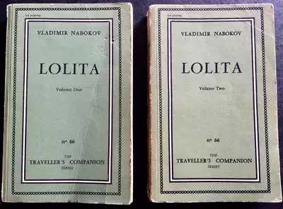 1959 LOLITA By VLADIMIR NABOKOV Olympia Press Edition 2 X Volume Set • $334.68