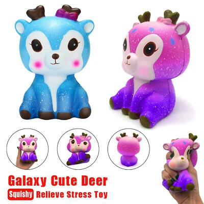 $9.10 • Buy 🕘Kawaii Cartoon Galaxy Deer Slow Rising Cream Scented Stress Reliever
