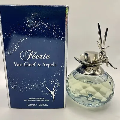 Van Cleef & Arpels FEERIE 3.3 Oz / 100 Ml EDT Spray RARE HTF- NEW IN BOX • $388