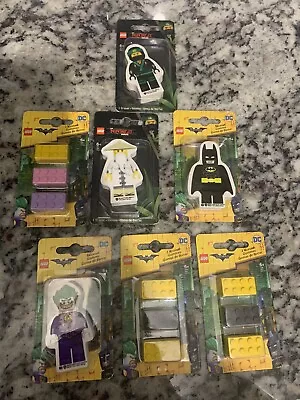 Lot Of LEGO Erasers NEW - Batman Joker Ninjago + Bricks • $29.99