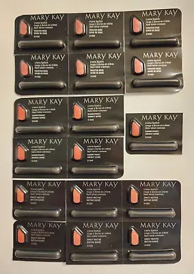 Mary Kay Lipstick Samples Lot Of 17 Frosted Rose-Garnet Frost-Sweet Nectar • $12