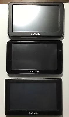 Lot 3 garmin Nuvi 50 Lmgarmin Nuvi 2595lmt Garmin Nuvi 55 Lmt For Parts ! • $35