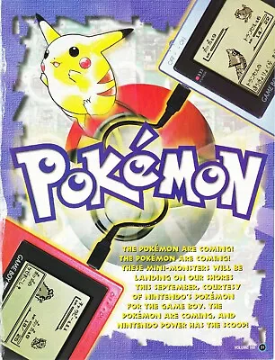 Pokemon Gameboy Retro Poster • $9.75