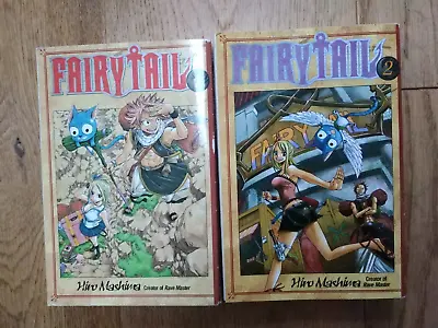 Manga - Fairy Tale Vol  1 & 2- Hiro Mashima • £7