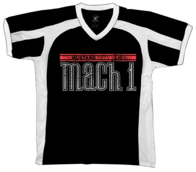 $14.96 • Buy Ford Mustang Mach 1 Fifty Years V8 5.0 Hotrod Muscle Car Retro Sport T-shirt