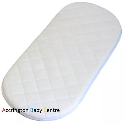 New Safety Mattress For I Candy Apple Carrycot /quilted Remove Able Cover • £14.99